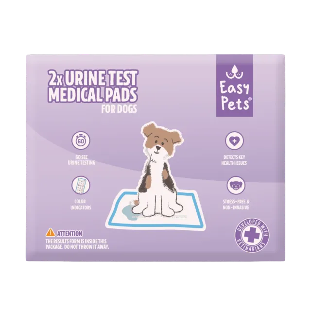 Easypets Medpads Testmat Hond 2-Pack 60x60cm pH