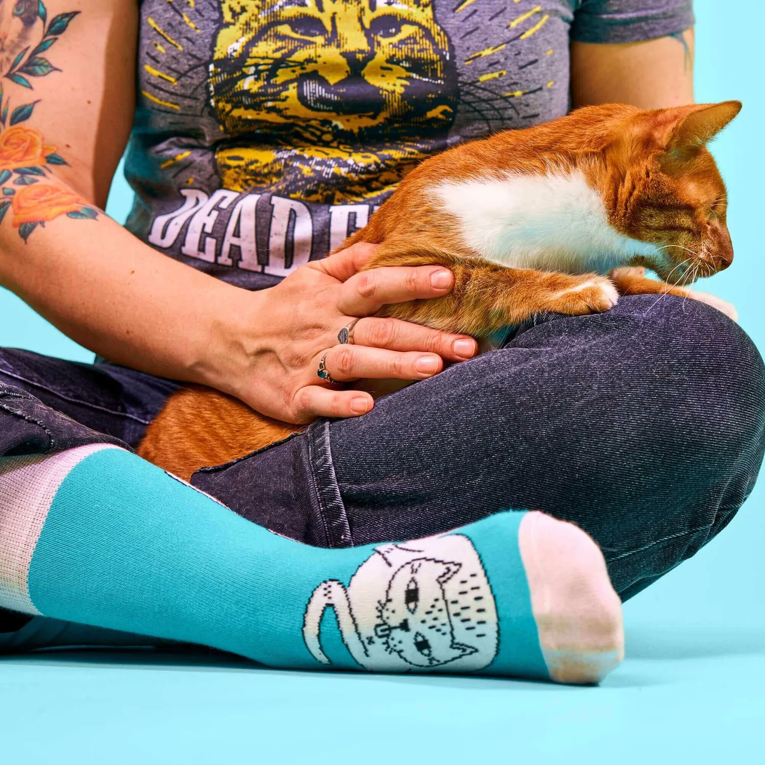 STRAYZ Poleckmiez kattensokken M 39-42 met donatie
