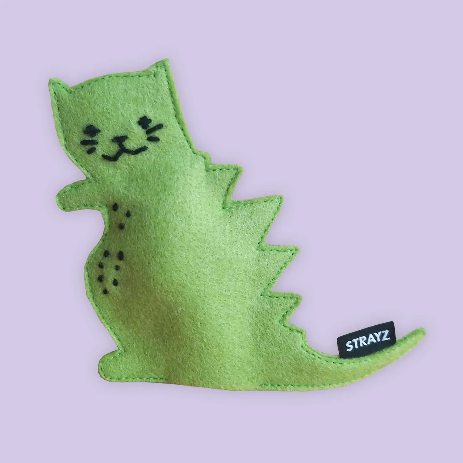 STRAYZ Catzilla kattenspeeltje valeriaan kussen vegan
