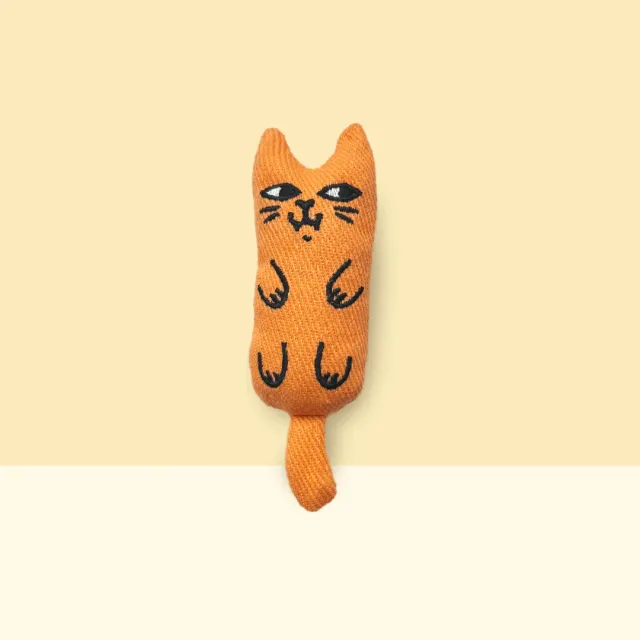 Ziggy Mascot kattenspeeltje catnip katoen