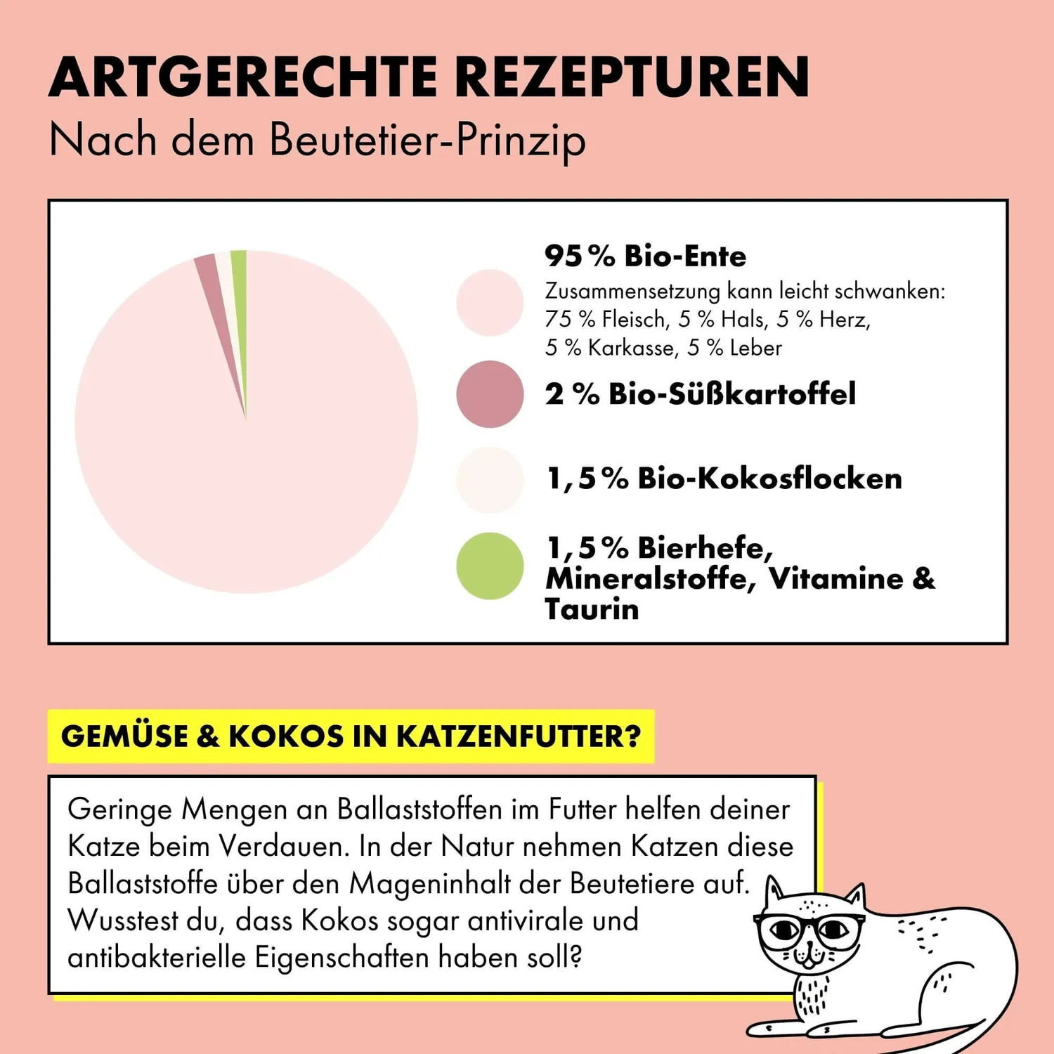 STRAYZ Ente Süßkartoffel paté kat 85g eiwitrijk
