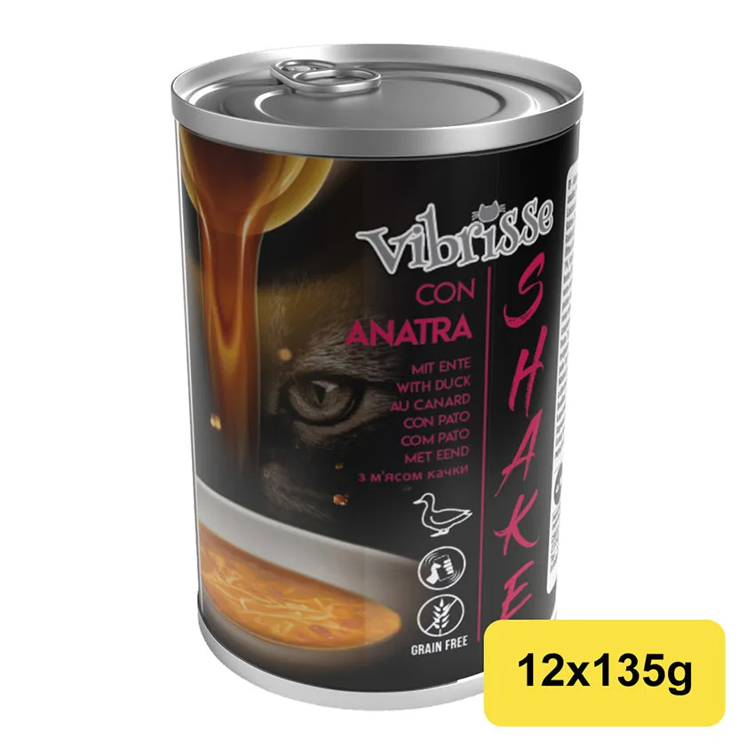 Vibrisse Shake kip natvoer kat 135g hydraterend