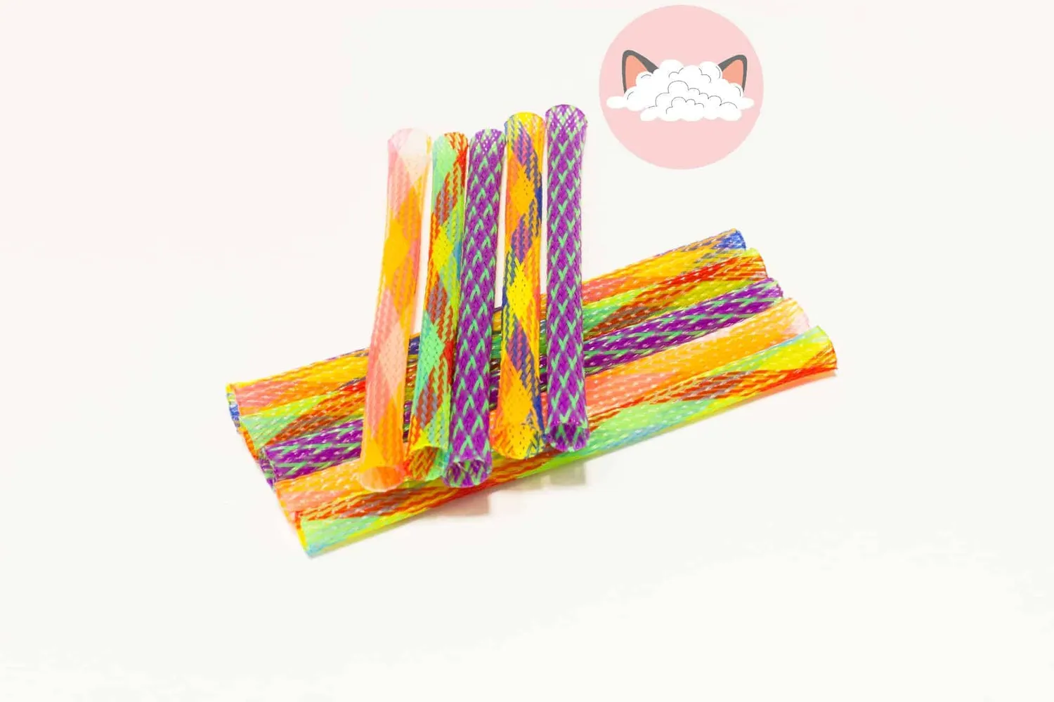 Poezenparadijs Super Boinks kattenspeeltje nylon 13 cm