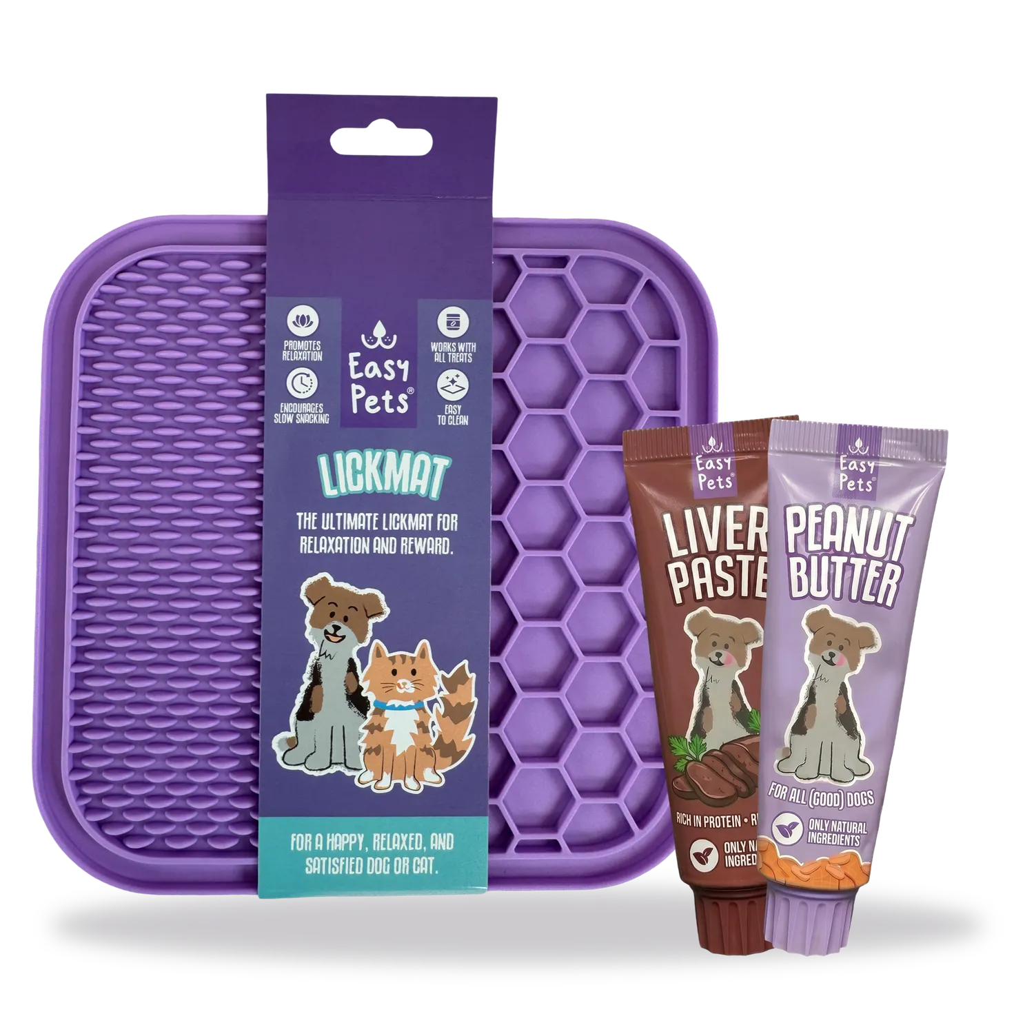 Easypets Likmat 21x21cm likmat siliconen